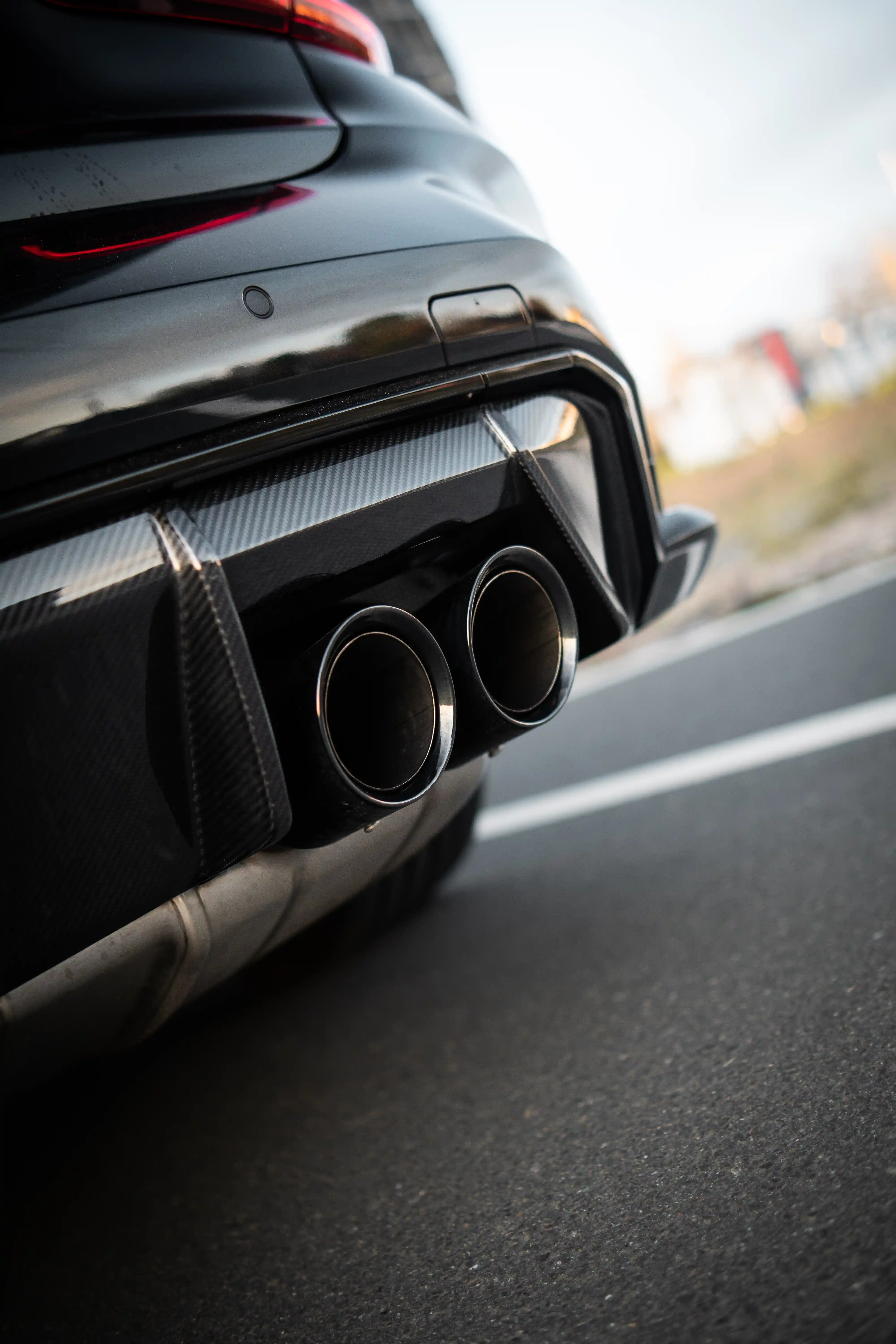 BMW M3 Competition Schwarz